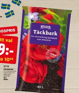 Jem&Fix RÖLUNDA Täckbark erbjuda