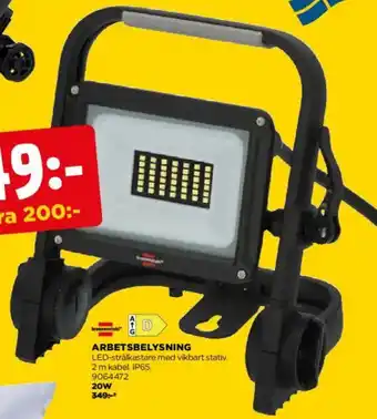 Jem&Fix Arbetsbelysning erbjuda