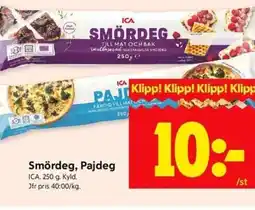 ICA Kvantum ICA Smördeg, Pajdeg erbjuda