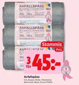 ICA Kvantum ICA Avfallspåse erbjuda