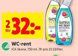 ICA Kvantum ICA Skona WC-rent erbjuda