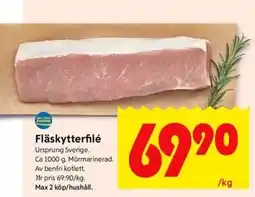 ICA Kvantum Fläskytterfilé erbjuda