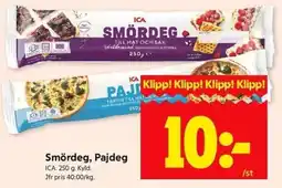 ICA Kvantum ICA Smördeg, Pajdeg erbjuda