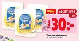 ICA Kvantum ICA Färsk pasta fettuccine erbjuda