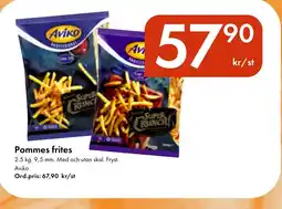 Snabbgross AVIKO Pommes frites erbjuda