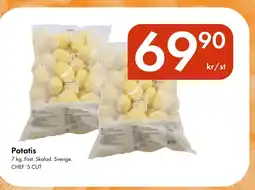 Snabbgross Potatis erbjuda