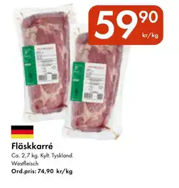 Snabbgross Fläskkarré erbjuda