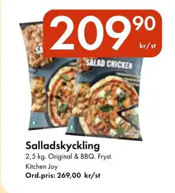 Snabbgross Kitchen Joy Salladskyckling erbjuda