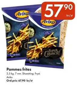 Snabbgross AVIKO Pommes frites erbjuda