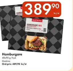 Snabbgross GASTRINO Hamburgare erbjuda