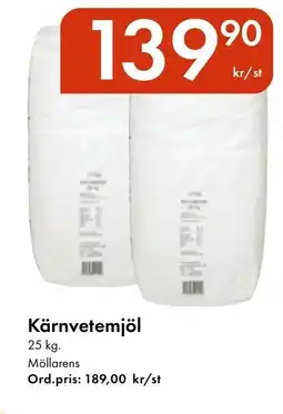 Snabbgross Möllarens Kärnvetemjöl erbjuda