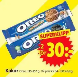 ICA Supermarket Kakor Oreo erbjuda