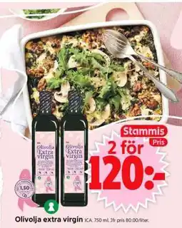 ICA Supermarket Olivolja extra virgin erbjuda