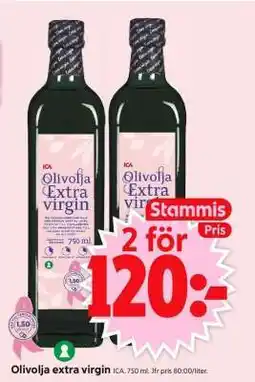 ICA Supermarket Olivolja extra virgin erbjuda