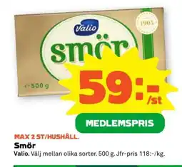 Stora Coop SMÖR erbjuda