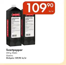 Snabbgross GASTRINO Svartpeppar erbjuda
