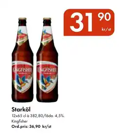 Snabbgross KINGFISHER Starköl erbjuda