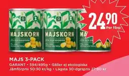 Willys GARANT Majs erbjuda