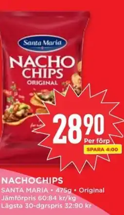 Willys Santa Maria Nachochips erbjuda