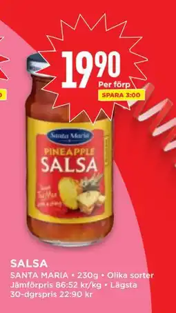 Willys SALSA, SEK 19.9 erbjuda