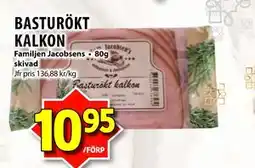 Matvärlden Tensta BASTURÖKT KALKON, SEK 10.95 erbjuda