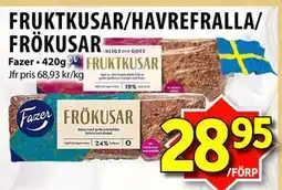 Matvärlden Tensta FRUKTKUSAR/HAVREFRALLA/ FRÖKUSAR, SEK 28.95 erbjuda