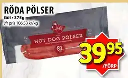Matvärlden Tensta RÖDA PÖLSER, SEK 39.95 erbjuda