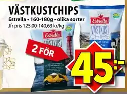 Matvärlden Tensta VÄSTKUSTCHIPS, SEK 45 erbjuda