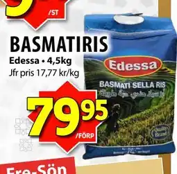 Matvärlden Tensta BASMATIRIS, SEK 79.95 erbjuda