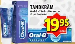 Matvärlden Tensta TANDKRÄM, SEK 19.95 erbjuda