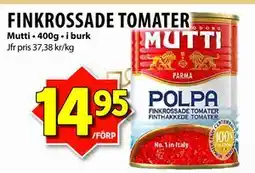 Matvärlden Tensta FINKROSSADE TOMATER, SEK 14.95 erbjuda
