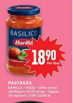 Willys PASTASÅS, SEK 18.9 erbjuda