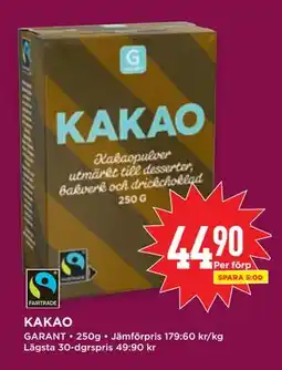 Willys KAKAO, SEK 44.9 erbjuda
