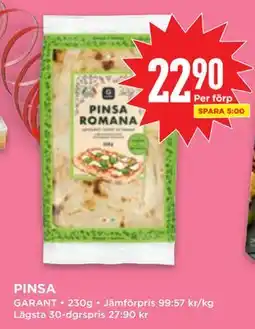 Willys PINSA, SEK 22.9 erbjuda