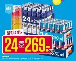 ÖoB RED BULL, SEK 269 erbjuda