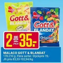 ÖoB MALACO GOTT & BLANDAT, SEK 35 erbjuda