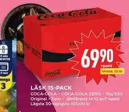 Willys LÄSK 15-PACK, SEK 69.9 erbjuda