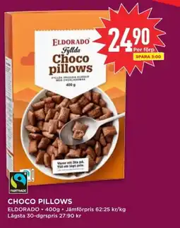 Willys ELDORADO Choco pillows erbjuda