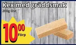 Supergrossen Kex med gräddsmak, SEK 10 erbjuda