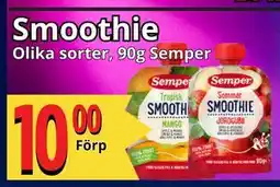 Supergrossen Smoothie, SEK 10 erbjuda