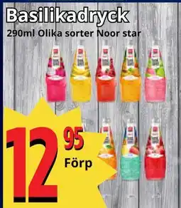 Supergrossen Basilikadryck, SEK 12.95 erbjuda