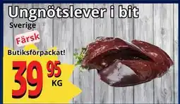 Supergrossen Ungnötslever i bit, SEK 39.95 erbjuda