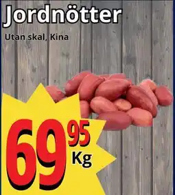 Supergrossen Jordnötter, SEK 69.95 erbjuda