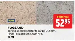 Jem&Fix FOGSAND, SEK 52.95 erbjuda