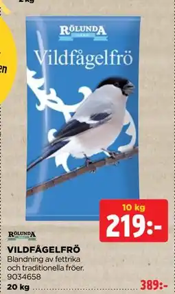Jem&Fix VILDFÅGELFRÖ erbjuda