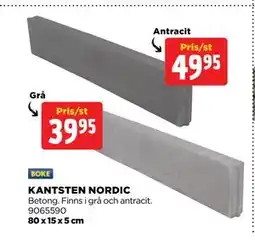 Jem&Fix KANTSTEN NORDIC erbjuda