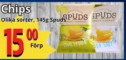 Supergrossen Chips, SEK 15 erbjuda