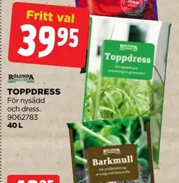 Jem&Fix TOPPDRESS, SEK 39.95 erbjuda