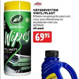 Jem&Fix VÅTSERVETTER VINYL/PLAST, SEK 69.95 erbjuda