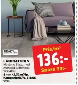 Jem&Fix LAMINATGOLV, SEK 136 erbjuda